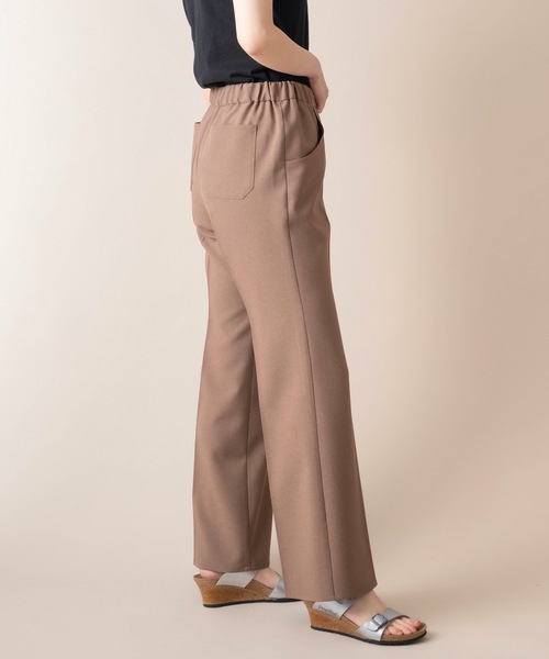 La SRIC(ラスリック)の「La SRIC/センタープレスフレアパンツ(その他パンツ・レディース・モカ/テラコッタ/バーガンディー/ブラック・MEDIUM)」の22枚目の写真