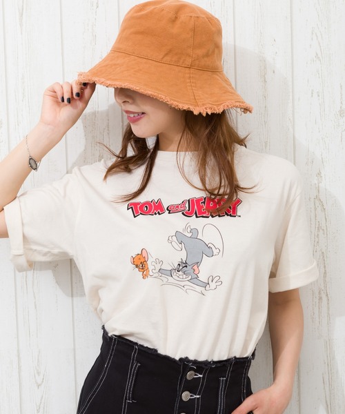 SpRay（スプレイ）の「リバーシブルフリンジバケットＨＡＴ（ハット・レディース・ブラック/ベージュ/ブラウン/オレンジ/レンガ/マスタード・FREE）」の14枚目の写真