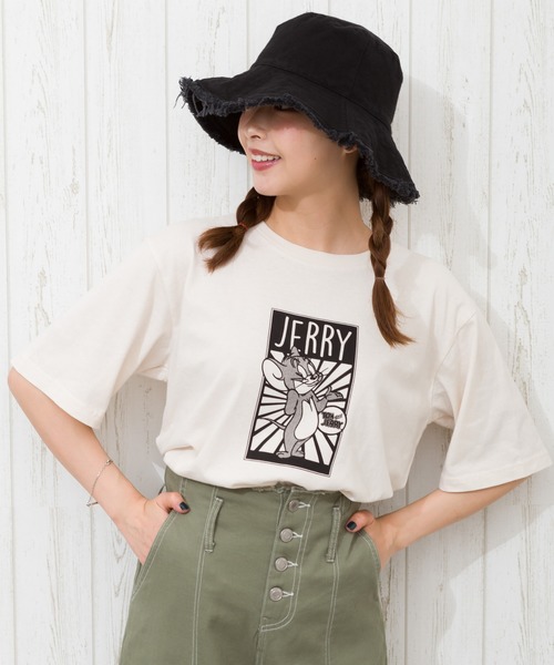 SpRay（スプレイ）の「リバーシブルフリンジバケットＨＡＴ（ハット・レディース・ブラック/ベージュ/ブラウン/オレンジ/レンガ/マスタード・FREE）」の10枚目の写真