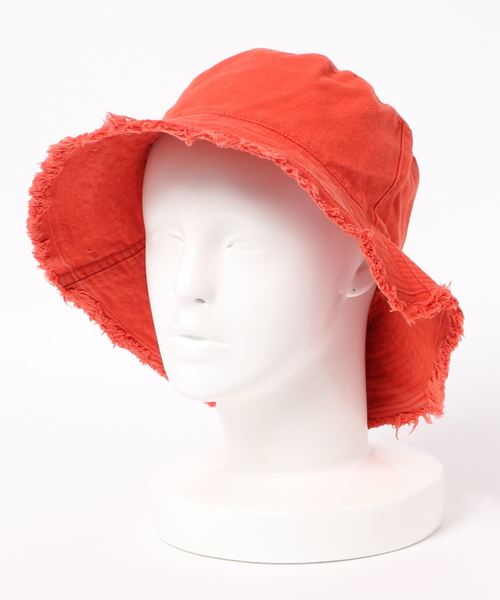 SpRay（スプレイ）の「リバーシブルフリンジバケットＨＡＴ（ハット・レディース・ブラック/ベージュ/ブラウン/オレンジ/レンガ/マスタード・FREE）」の13枚目の写真