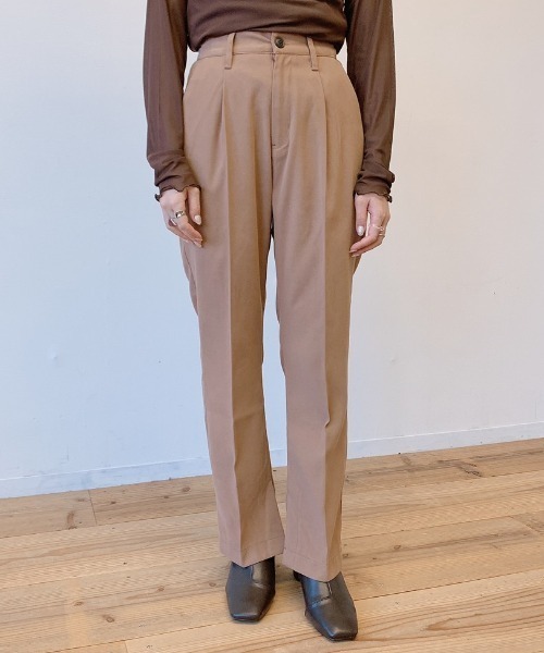 VANNIE U（ヴァニーユー）の「カラーフレアパンツ【Sサイズ展開あり】（その他パンツ・レディース・ベージュ/チョコ/グリーン・FREE/SMALL）」の11枚目の写真