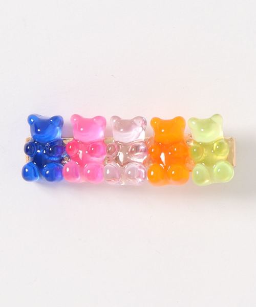 Fun & Daily(ファンアンドデイリー)の「F&D : ジェリーベアヘアクリップ(バレッタ/ヘアクリップ・レディース・その他/その他2・FREE)」の2枚目の写真