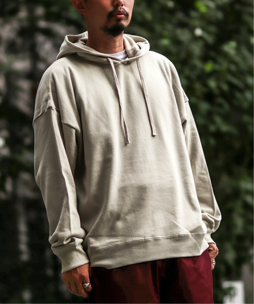 JOURNAL STANDARD relume(ジャーナルスタンダード レリューム)の「【20FW】CALIFORNIA UPCYCLE パーカー(パーカー・メンズ・ベージュ/ネイビー/イエロー・MEDIUM/LARGE)」の15枚目の写真