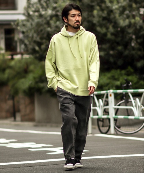 JOURNAL STANDARD relume(ジャーナルスタンダード レリューム)の「【20FW】CALIFORNIA UPCYCLE パーカー(パーカー・メンズ・ベージュ/ネイビー/イエロー・MEDIUM/LARGE)」の10枚目の写真