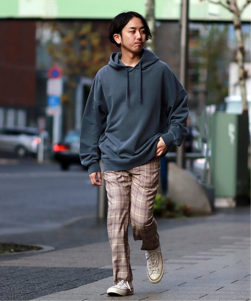 JOURNAL STANDARD relume(ジャーナルスタンダード レリューム)の「【20FW】CALIFORNIA UPCYCLE パーカー(パーカー・メンズ・ベージュ/ネイビー/イエロー・MEDIUM/LARGE)」の18枚目の写真