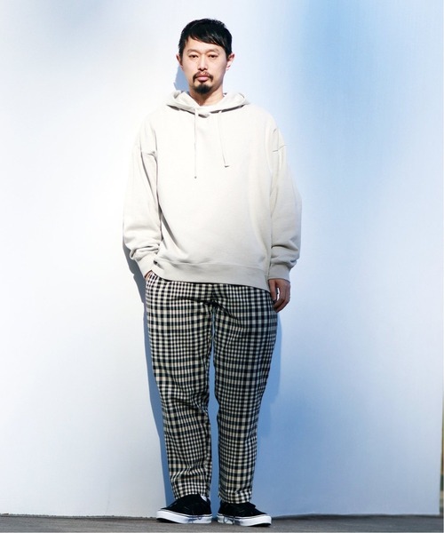 JOURNAL STANDARD relume(ジャーナルスタンダード レリューム)の「【20FW】CALIFORNIA UPCYCLE パーカー(パーカー・メンズ・ベージュ/ネイビー/イエロー・MEDIUM/LARGE)」の8枚目の写真