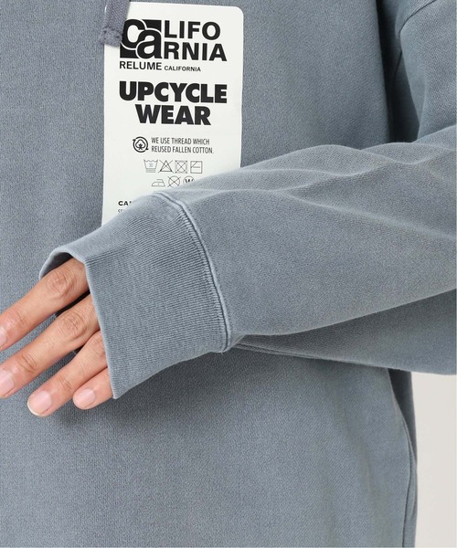 JOURNAL STANDARD relume(ジャーナルスタンダード レリューム)の「【20FW】CALIFORNIA UPCYCLE パーカー(パーカー・メンズ・ベージュ/ネイビー/イエロー・MEDIUM/LARGE)」の14枚目の写真