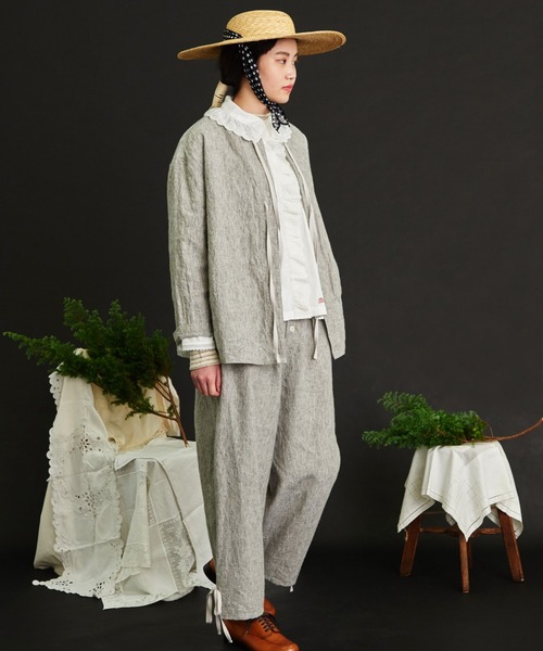 Malle（マル）の「malle Linen先染めワッシャー 炭鉱夫のワーク