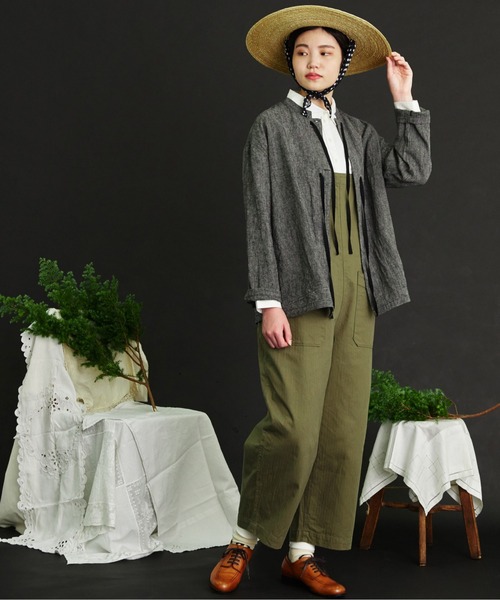 Malle（マル）の「malle Linen先染めワッシャー 炭鉱夫のワーク