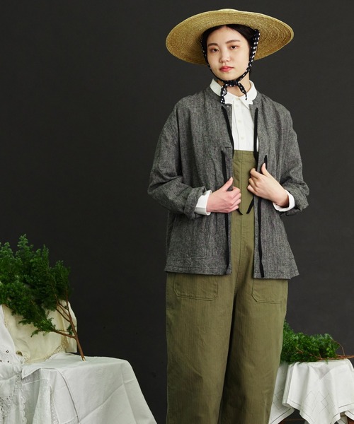 Malle（マル）の「malle Linen先染めワッシャー 炭鉱夫のワーク