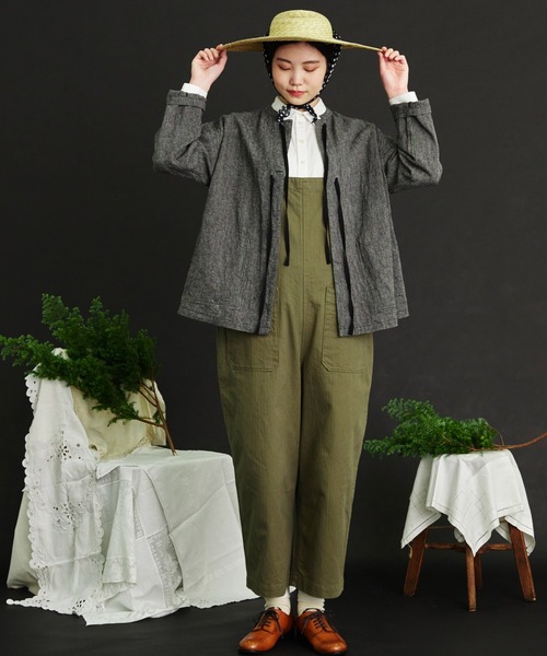 Malle（マル）の「malle Linen先染めワッシャー 炭鉱夫のワーク