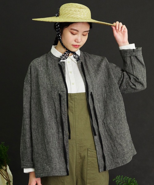 炭鉱夫リネンジャケット 楽天市場】高級感ある極上風合い、力を抜いたシルエット。リネン