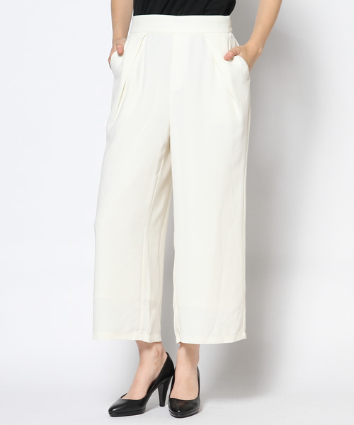 ROSE BUD（ローズバッド）の「(B.B)R42417-32TV（その他パンツ・レディース・オフホワイト/ネイビー/ブラック・ONE SIZE）」の2枚目の写真