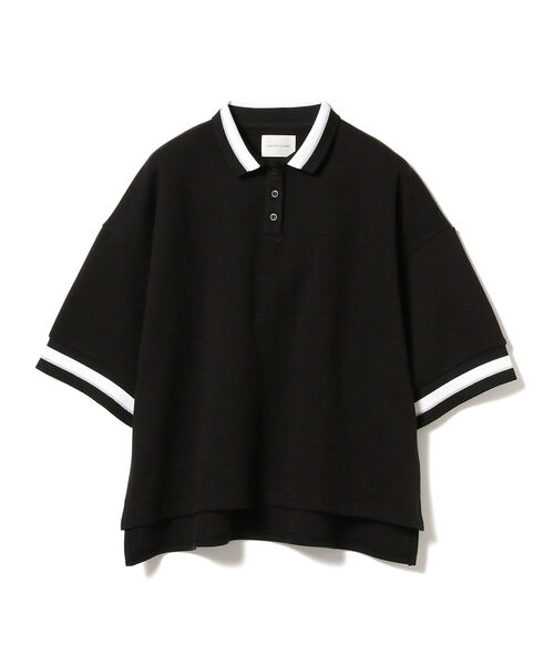 CAROLINA GLASER（カロリナ グレイサー）の「CAROLINA GLASER / ライン入り ポロシャツ（ポロシャツ・レディース・オフホワイト/ブラック・ONE SIZE）」の20枚目の写真