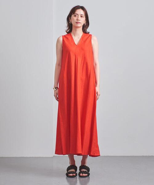 UNITED ARROWS FABRICA Ｖネック ワンピース 36 UNITED ARROWS（ユナイテッドアローズ）の「＜UNITED ARROWS