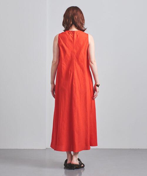 【セール中!】リネン100 Vネック UNITEDARROWS ロングワンピース UNITED ARROWS(ユナイテッドアローズ)の「UWCC LINEN Vネック