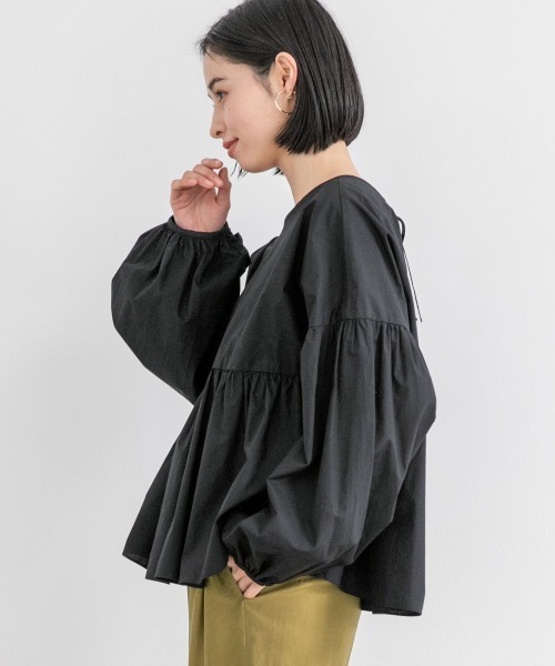 LOWRYSFARM ２ＷＡＹボリュームブラウス フリーサイズ LOWRYSFARM 2WAYボリュームブラウス フリーサイズ