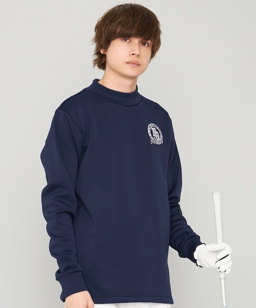 FILA(フィラ)の「【FILA GOLF/フィラゴルフ】ハイネック 長袖シャツ/裏起毛(その他トップス・メンズ・ブラック/イエロー/ネイビー/オフホワイト・M/LL/L)」の4枚目の写真
