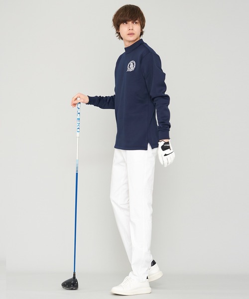 FILA(フィラ)の「【FILA GOLF/フィラゴルフ】ハイネック 長袖シャツ/裏起毛(その他トップス・メンズ・ブラック/イエロー/ネイビー/オフホワイト・M/LL/L)」の5枚目の写真