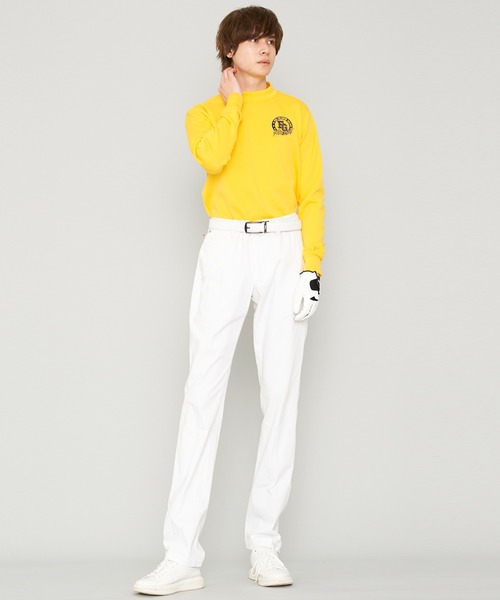 FILA(フィラ)の「【FILA GOLF/フィラゴルフ】ハイネック 長袖シャツ/裏起毛(その他トップス・メンズ・ブラック/イエロー/ネイビー/オフホワイト・M/LL/L)」の10枚目の写真
