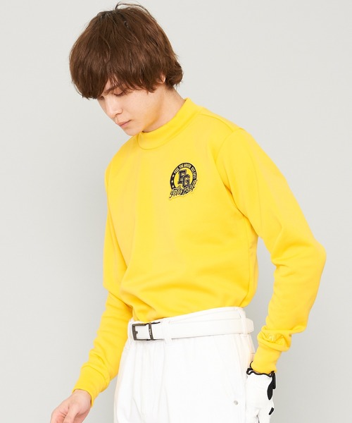 FILA(フィラ)の「【FILA GOLF/フィラゴルフ】ハイネック 長袖シャツ/裏起毛(その他トップス・メンズ・ブラック/イエロー/ネイビー/オフホワイト・M/LL/L)」の7枚目の写真