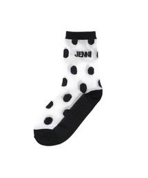 JENNI love | ドットシースルークルーソックス(ソックス/靴下)