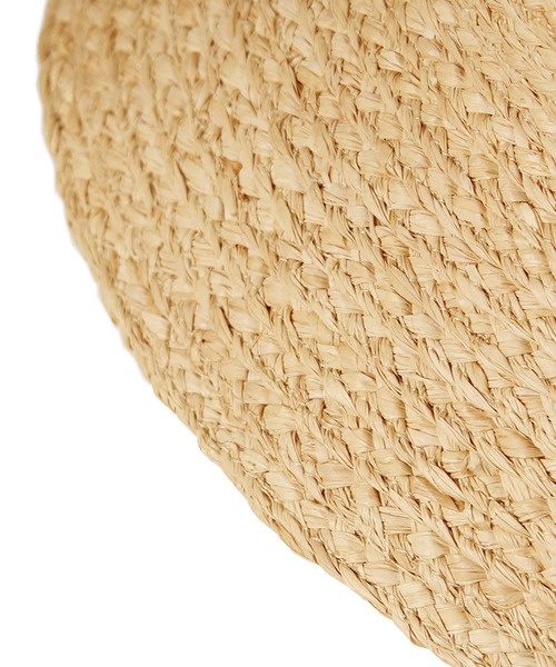 14+（イチヨンプラス）の「ラフィアブレードバケットハット（ハット・レディース・グレー/ナチュラル/キャメル/ピンク/ブラック/ベージュ・FREE）」の22枚目の写真