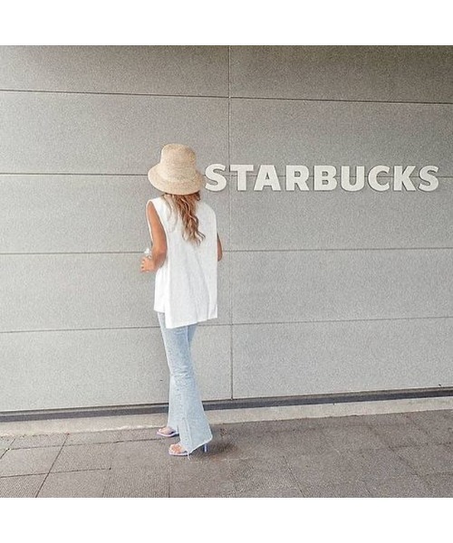 14+（イチヨンプラス）の「ラフィアブレードバケットハット（ハット・レディース・グレー/ナチュラル/キャメル/ピンク/ブラック/ベージュ・FREE）」の11枚目の写真