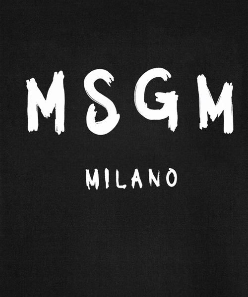 MSGM（エムエスジーエム）の「MSGM ブラッシュロゴスウェット/トレーナー（スウェット・レディース・ベージュ/ブラック×ホワイト/ブラック×グリーン/ホワイト×ピンク/ブラック×ピンク/ホワイト×ライム・S/M/XS/L）」の9枚目の写真