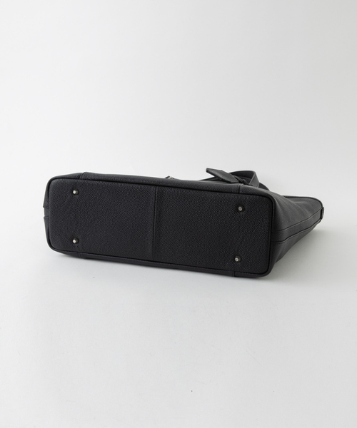 SEEKER（シーカー）の「【SEEKER別注】グレイン エンボスレザートート（トートバッグ・メンズ・ブラック/ダークブラウン/ネイビー・フリー）」の15枚目の写真