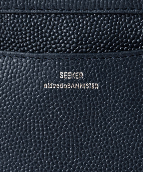 SEEKER（シーカー）の「【SEEKER別注】グレイン エンボスレザートート（トートバッグ・メンズ・ブラック/ダークブラウン/ネイビー・フリー）」の20枚目の写真