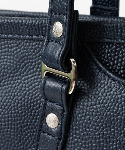 SEEKER（シーカー）の「【SEEKER別注】グレイン エンボスレザートート（トートバッグ・メンズ・ブラック/ダークブラウン/ネイビー・フリー）」の21枚目の写真