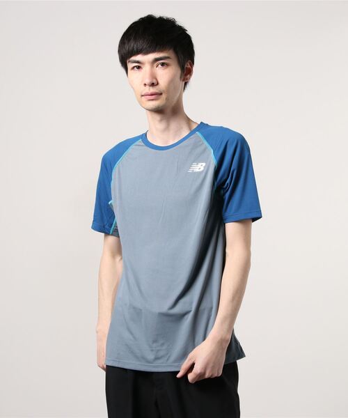 NEW BALANCE（ニューバランス）の「ニューバランス New Balance MT11015（Tシャツ/カットソー・メンズ・ブラック/ホワイト/グレー・3L/M/LL/L）」の3枚目の写真
