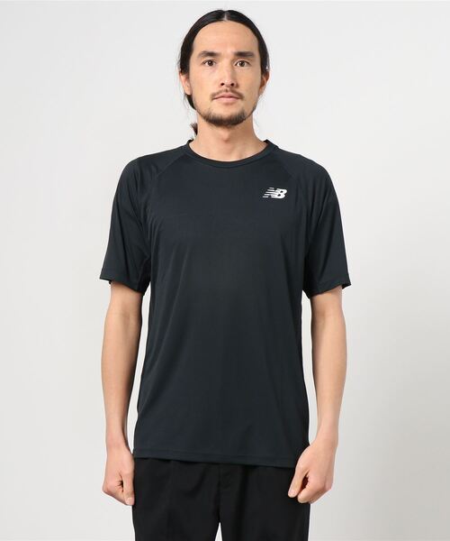 NEW BALANCE（ニューバランス）の「ニューバランス New Balance MT11015（Tシャツ/カットソー・メンズ・ブラック/ホワイト/グレー・3L/M/LL/L）」の2枚目の写真