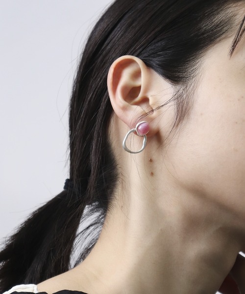 salle de bal(サルデバル)の「【 HORIMIZO / ホリミゾ 】ガラスピアス glass pierce HMI(ピアス(両耳用)・レディース・その他6/その他2/その他3/その他4/その他5/その他1・FREE)」の20枚目の写真