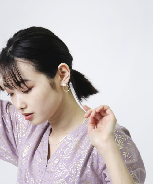 salle de bal(サルデバル)の「【 HORIMIZO / ホリミゾ 】ガラスピアス glass pierce HMI(ピアス(両耳用)・レディース・その他6/その他2/その他3/その他4/その他5/その他1・FREE)」の22枚目の写真