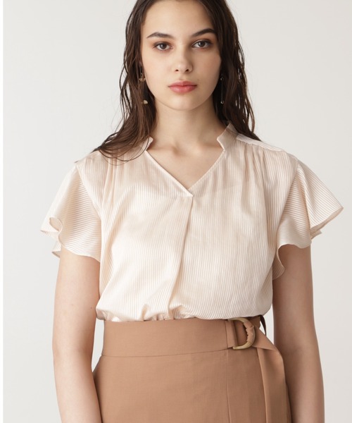 セール Pinky Dianne ピンキーアンドダイアン のシャツ ブラウス ストライプラッフルスリーブブラウス 031 をセール価格で購入できます Pinky Dianne トップス Pinky Dianne ピンキーアンドダイアン のファッション ストライプラッフルスリーブ