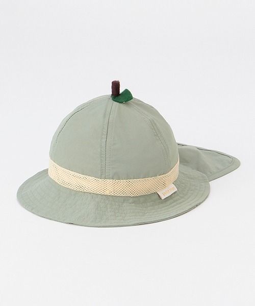petit main（プティマイン）の「【BABY】フルーツ撥水バケットハット（ハット・キッズ・レモンイエロー/ライトグリーン/ライトピンク・48cm/46cm）」の2枚目の写真
