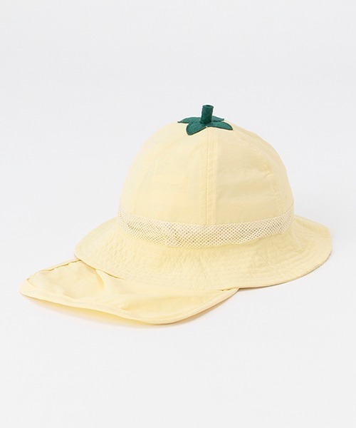 petit main（プティマイン）の「【BABY】フルーツ撥水バケットハット（ハット・キッズ・レモンイエロー/ライトグリーン/ライトピンク・48cm/46cm）」の7枚目の写真