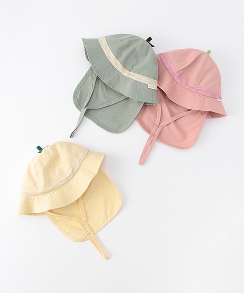 petit main（プティマイン）の「【BABY】フルーツ撥水バケットハット（ハット・キッズ・レモンイエロー/ライトグリーン/ライトピンク・48cm/46cm）」の15枚目の写真