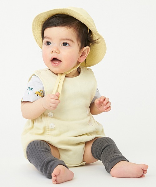 petit main（プティマイン）の「【BABY】フルーツ撥水バケットハット（ハット・キッズ・レモンイエロー/ライトグリーン/ライトピンク・48cm/46cm）」の18枚目の写真