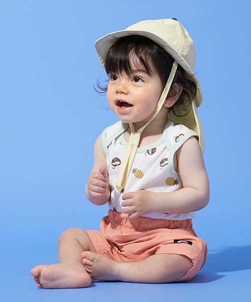 petit main（プティマイン）の「【BABY】フルーツ撥水バケットハット（ハット・キッズ・レモンイエロー/ライトグリーン/ライトピンク・48cm/46cm）」の19枚目の写真