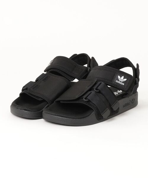 adidas（アディダス）の「ニューアディレッタ サンダル [New Adilette Sandals] アディダスオリジナルス（メンズ/レディース）（サンダル・メンズ・ホワイト×ブラック/ブラック系その他/ブラック・25.5cm/26.5cm/23.5cm/22.5cm/27.5cm/28.5cm/24.5cm）」の12枚目の写真