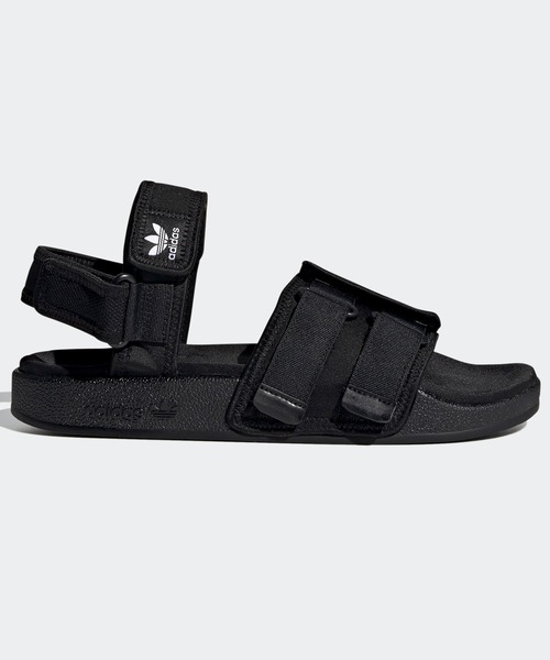 adidas（アディダス）の「ニューアディレッタ サンダル [New Adilette Sandals] アディダスオリジナルス（メンズ/レディース）（サンダル・メンズ・ホワイト×ブラック/ブラック系その他/ブラック・25.5cm/26.5cm/23.5cm/22.5cm/27.5cm/28.5cm/24.5cm）」の20枚目の写真