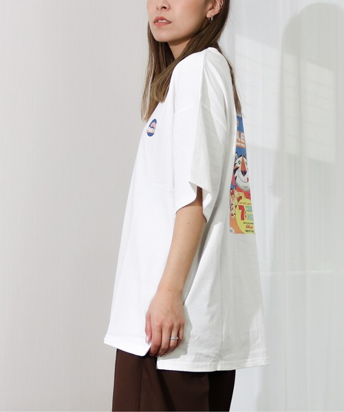 WEST CLIMB（ウエスト クライム）の「Kelloggs/ケロッグ　ケロッグボックスオーバーTEE（Tシャツ/カットソー・メンズ・チャコールグレー/オフホワイト/イエロー・MEDIUM/LARGE）」の19枚目の写真