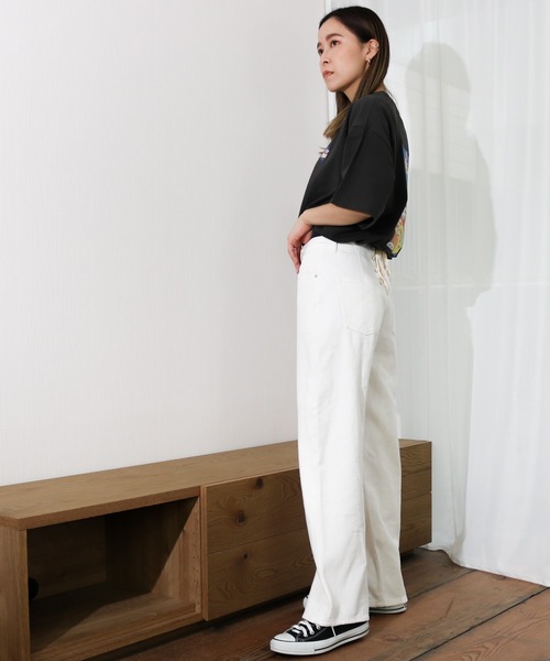 WEST CLIMB（ウエスト クライム）の「Kelloggs/ケロッグ　ケロッグボックスオーバーTEE（Tシャツ/カットソー・メンズ・チャコールグレー/オフホワイト/イエロー・MEDIUM/LARGE）」の14枚目の写真