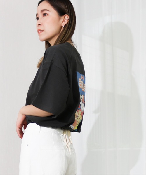 WEST CLIMB（ウエスト クライム）の「Kelloggs/ケロッグ　ケロッグボックスオーバーTEE（Tシャツ/カットソー・メンズ・チャコールグレー/オフホワイト/イエロー・MEDIUM/LARGE）」の13枚目の写真