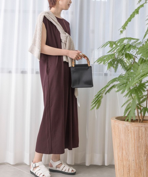 URBAN RESEARCH（アーバンリサーチ）の「TRベアロングワンピース（ワンピース・レディース・ブルー系その他/カーキ/ブラウン・38/36）」の15枚目の写真