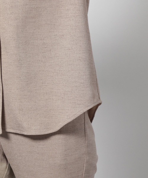 PAGEBOY（ページボーイ）の「リネンライクカイキンフレンチスリーブシャツ（シャツ/ブラウス・レディース・ベージュ系その他/オリーブ/ブラック・FREE）」の16枚目の写真