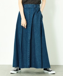 【WEB限定】マキシ丈・ロングデニムスカート